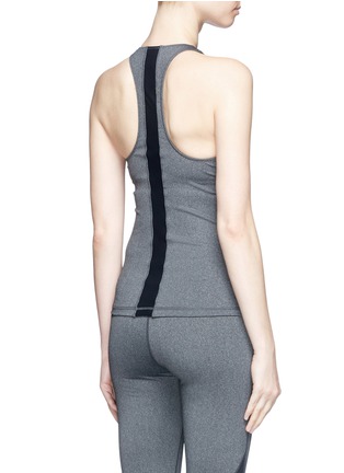 Back View - Click To Enlarge - THE UPSIDE - 'Yana' racerback logo performance tank top