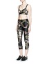 Figure View - Click To Enlarge - THE UPSIDE - 'Varese Dance' floral print sports bra top