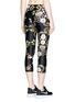 Back View - Click To Enlarge - THE UPSIDE - 'Varese NYC' floral print performance capri leggings