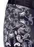 Detail View - Click To Enlarge - THE UPSIDE - 'Etched Paisley Guru NYC' performance leggings