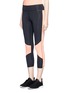 Front View - Click To Enlarge - ALALA - Blocked performance crop tights