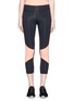 Main View - Click To Enlarge - ALALA - Blocked performance crop tights
