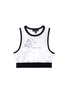 Main View - Click To Enlarge - ALALA - 'White Palm' crop tank