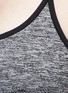 Detail View - Click To Enlarge - 72993 - 'Lucent' lattice back sports bra
