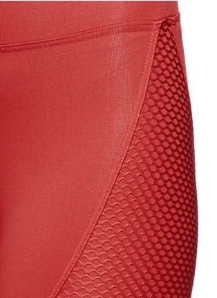 Detail View - Click To Enlarge - 72993 - 'Sector' mesh panel leggings