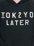 Detail View - Click To Enlarge - SCOTCH & SODA - 'TOK2YO LATER' print hoodie