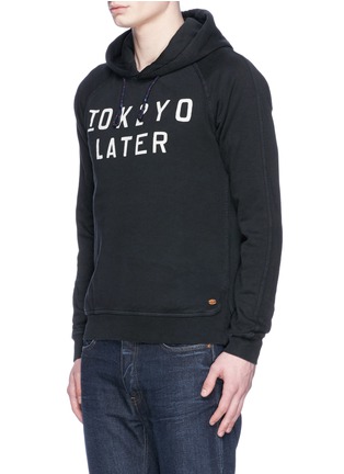 Front View - Click To Enlarge - SCOTCH & SODA - 'TOK2YO LATER' print hoodie