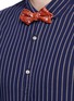 Detail View - Click To Enlarge - SCOTCH & SODA - Stripe embroidery shirt