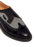 Detail View - Click To Enlarge - THOM BROWNE  - Glen plaid and leather longwing Derbies