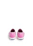 Back View - Click To Enlarge - KEDS - x Kate Spade 'Triple Decker' terry cloth flatform slip-ons