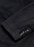 Detail View - Click To Enlarge - SCOTCH & SODA - Garment dyed stretch twill soft blazer