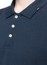 Detail View - Click To Enlarge - DENHAM - 'Joey' raglan sleeve stripe polo T-shirt