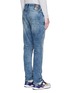 Back View - Click To Enlarge - DENHAM - 'Cross' carrot fit jeans