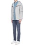 Figure View - Click To Enlarge - DENHAM - 'Aures' aged cotton chambray shirt