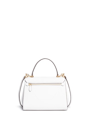 Back View - Click To Enlarge - MARK CROSS - 'Hadley' small leather flap bag