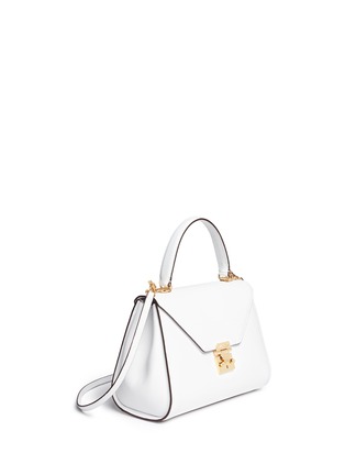 Figure View - Click To Enlarge - MARK CROSS - 'Hadley' small leather flap bag