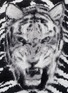 Detail View - Click To Enlarge - SAINT LAURENT - Brushed tiger head jacquard sweater