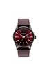Main View - Click To Enlarge - NIXON ACCESSORIES - 'The Sentry Leather' watch