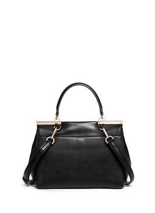 Back View - Click To Enlarge - MICHAEL KORS - 'Marlow' medium leather satchel