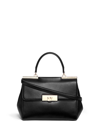 Main View - Click To Enlarge - MICHAEL KORS - 'Marlow' medium leather satchel