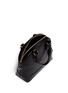 Detail View - Click To Enlarge - MICHAEL KORS - 'Smythe' medium pebbled leather dome satchel