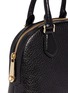 Detail View - Click To Enlarge - MICHAEL KORS - 'Smythe' medium pebbled leather dome satchel