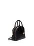 Front View - Click To Enlarge - MICHAEL KORS - 'Smythe' medium pebbled leather dome satchel