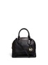 Main View - Click To Enlarge - MICHAEL KORS - 'Smythe' medium pebbled leather dome satchel
