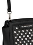 Detail View - Click To Enlarge - MICHAEL KORS - 'Selma' mini stud saffiano leather messenger bag