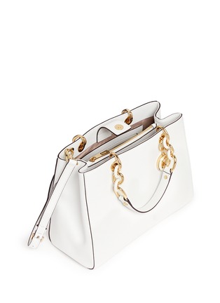 Detail View - Click To Enlarge - MICHAEL KORS - 'Cynthia' medium saffiano leather satchel