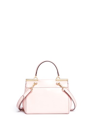 Back View - Click To Enlarge - MICHAEL KORS - 'Marlow' small leather satchel