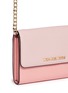 Detail View - Click To Enlarge - MICHAEL KORS - 'Jet Set Travel' saffiano leather phone crossbody bag