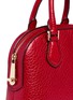 Detail View - Click To Enlarge - MICHAEL KORS - 'Smythe' small pebbled leather dome satchel