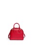Back View - Click To Enlarge - MICHAEL KORS - 'Smythe' small pebbled leather dome satchel