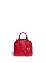 Main View - Click To Enlarge - MICHAEL KORS - 'Smythe' small pebbled leather dome satchel