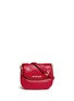 Main View - Click To Enlarge - MICHAEL KORS - 'Bedford' small saffiano leather crossbody bag