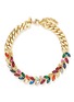 Main View - Click To Enlarge - IOSSELLIANI - Marquise cut crystal chunky necklace