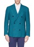 Main View - Click To Enlarge - CANALI - Wool-silk-linen blazer