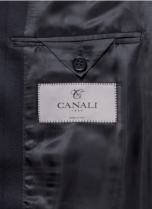  - CANALI - Satin shawl lapel tuxedo suit