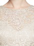 Detail View - Click To Enlarge - ALICE & OLIVIA - 'Natalia' cutout back lace dress