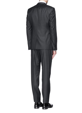 Back View - Click To Enlarge - - - Micro dot wool three-piece suit