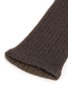 Detail View - Click To Enlarge - ARMAND DIRADOURIAN - Two tone knit cashmere gloves