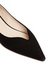 Detail View - Click To Enlarge - GIORGIO ARMANI BEAUTY - V-throat suede flats