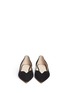 Figure View - Click To Enlarge - GIORGIO ARMANI BEAUTY - V-throat suede flats