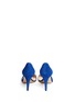 Back View - Click To Enlarge - GIORGIO ARMANI SHOES - Suede point-toe pumps