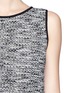 Detail View - Click To Enlarge - ST. JOHN - Tweed knit sleeveless dress