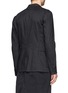 Back View - Click To Enlarge - HELMUT LANG - Ramie-blend twill blazer