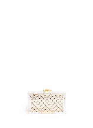 Main View - Click To Enlarge - CHARLOTTE OLYMPIA - Pandora shell print clutch 