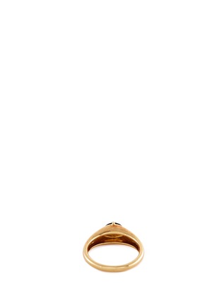  - TASAKI - Spinel 18k yellow gold ring
