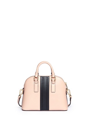 Back View - Click To Enlarge - TORY BURCH - 'Robinson' saffiano leather dome bag
